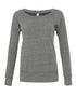 Women´s Sponge Fleece Wide Neck Sweatshirt
